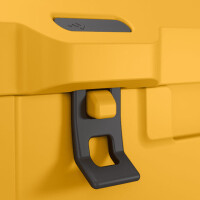 Geïsoleerde ijs- en passieve koelbox 19 l - geel