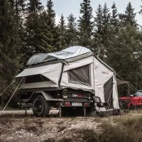 Schaduwdak voor de tenttrailer - Economy