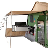 Keukenerker met zonnescherm - roestvrij staal - Umber