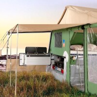 Keukenerker met zonnescherm - roestvrij staal - Umber