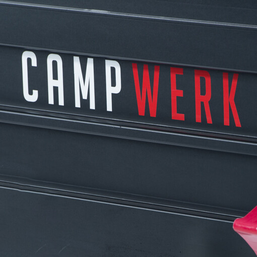 Campwerk Onroad Cargo Trailer 300x150 Black Silver
