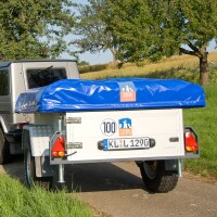 Cover Tenttrailer compleet incl. Cover Onderdeel