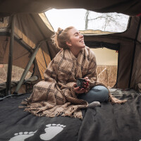 Adventure 140 Daktent Olijf incl. Opbergnet